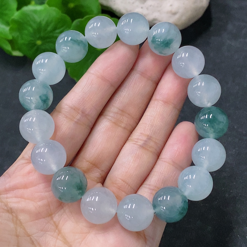 F34954996 Jadeite Bracelet, Approx. 12.5mm, Total Weight Approx. 57.37g
