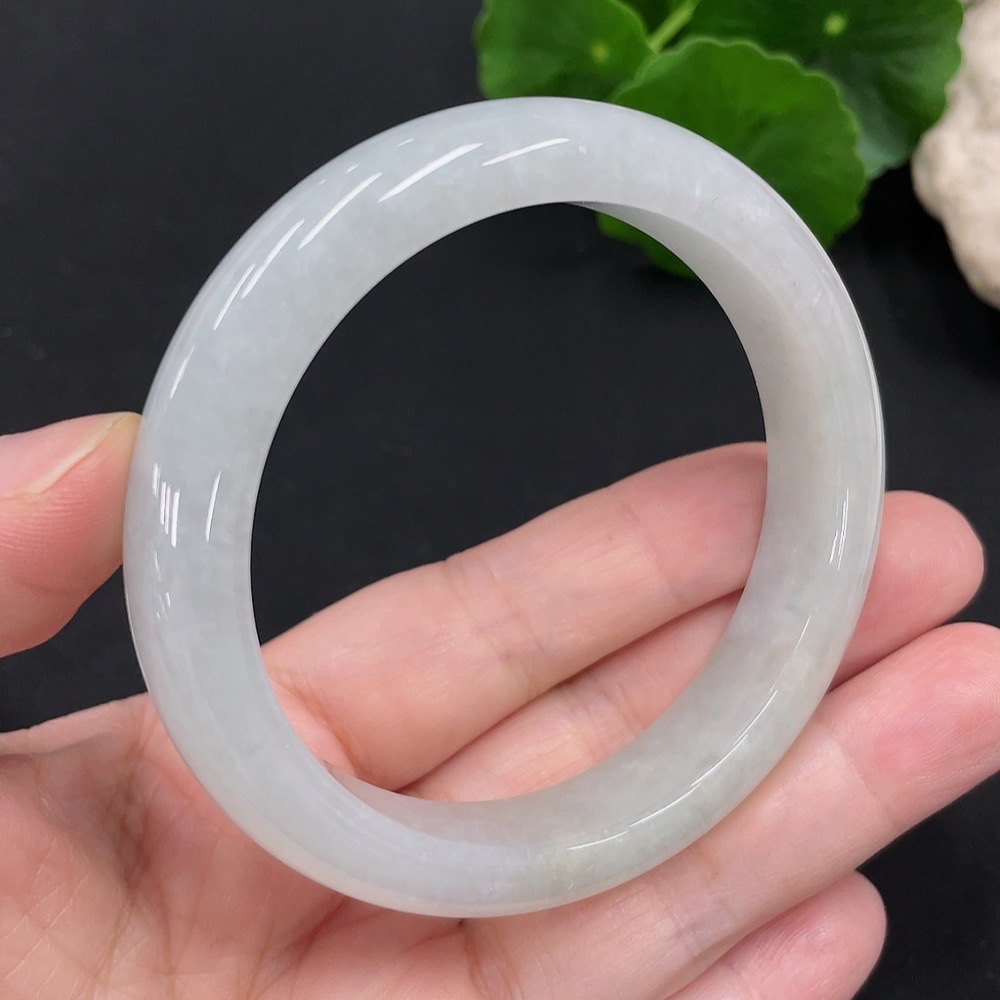 F29397789 Jadeite Round Bangle Size 55.3 Total Weight Approx. 54.1g