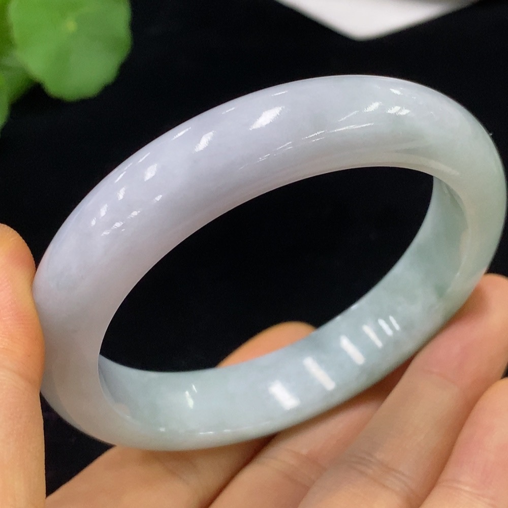 F35094267 Jadeite Round Bracelet Size 57.1 Total Weight Approx. 62.41g