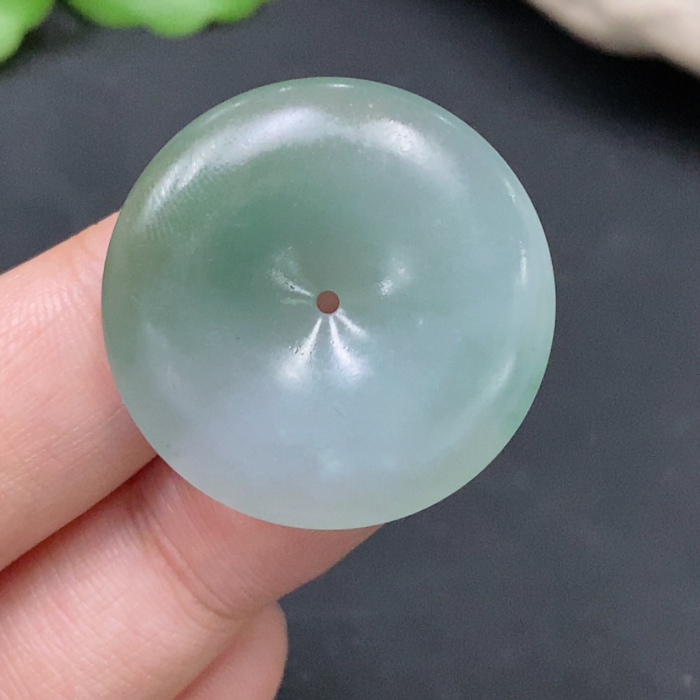 F27177949 Jadeite Pendant Total Weight Approx. 8.86g Peace Buckle Rough