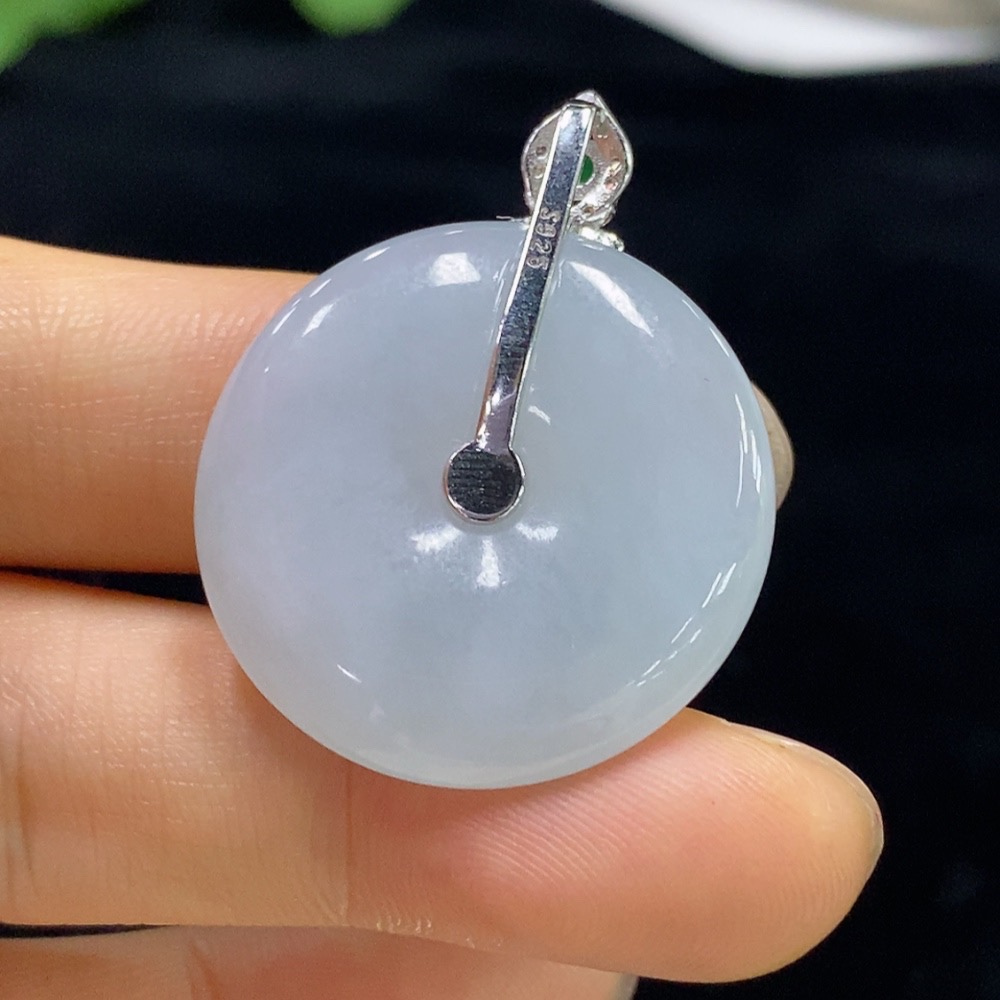 F33910897 Jadeite Peace Pendant, Total Weight Approximately 8.7g, Non-Gold