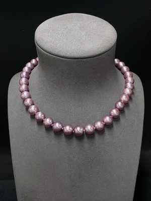 C34007677 Pearl Necklace Non-Gold Total Weight Approx. 76.71g Size 11-11.9mm