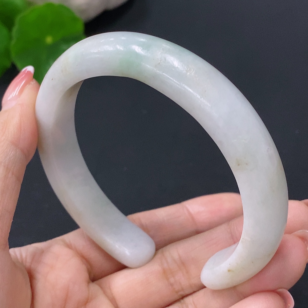 F27116549 Jadeite Cat Claw Bracelet Size 58.5mm Total Weight Approx. 51.477g