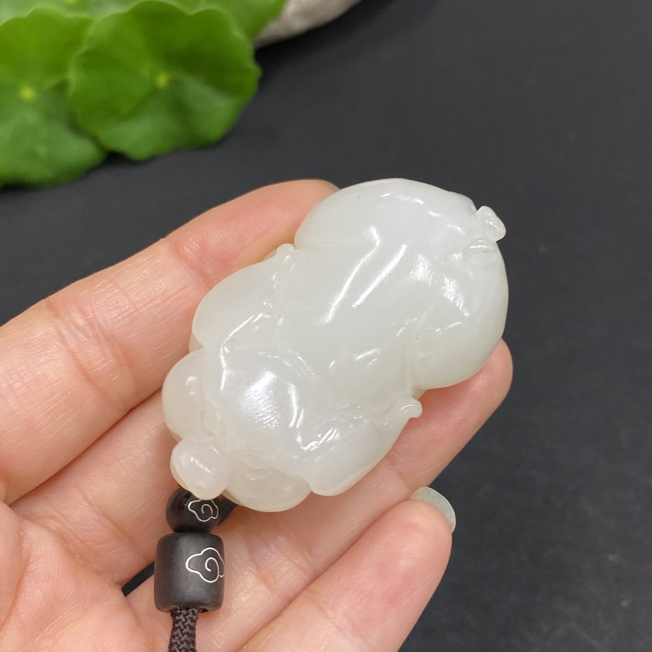 H32795168 Hetian Jade Pendant Pig