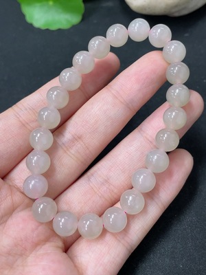 H42956572 和田玉手串   卡7.6mm左右  货品总重约17.6g