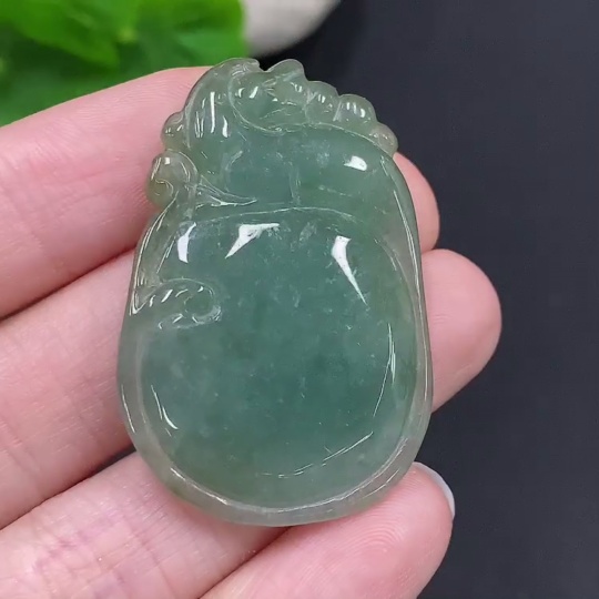 F28272675 Jadeite Pi Xiu Pendant, Total Weight Approx. 13.6g