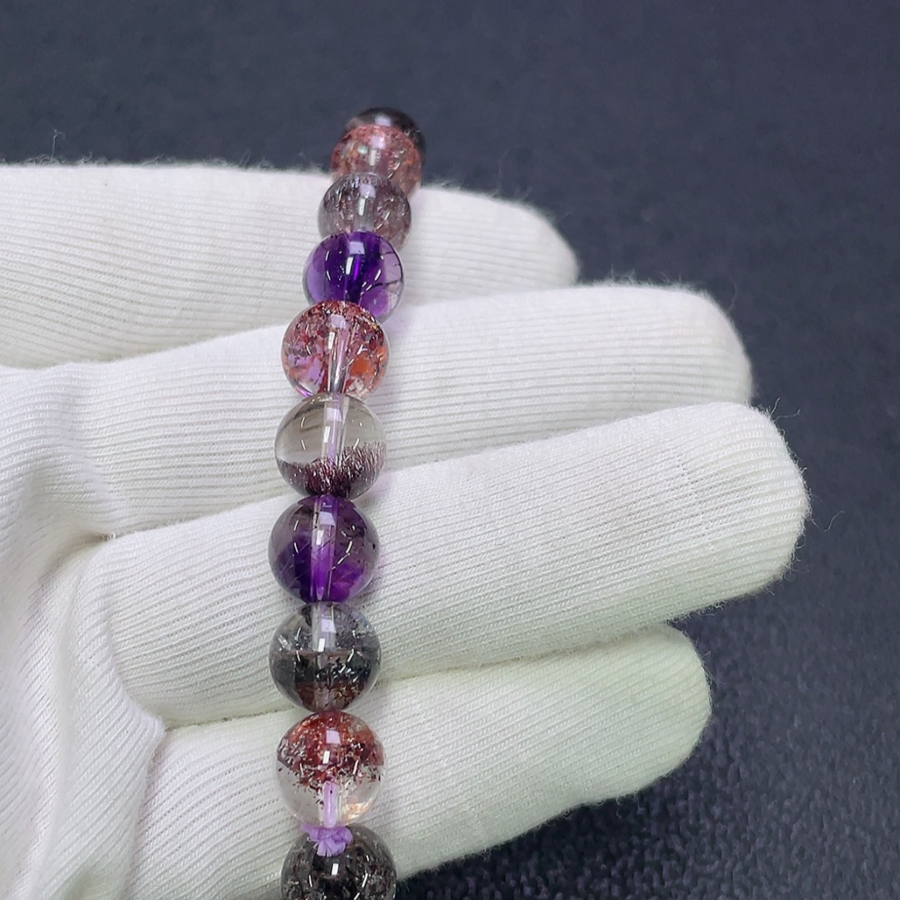 C30473983 Crystal Bracelet Total Weight About 22g Size About 9.2mm