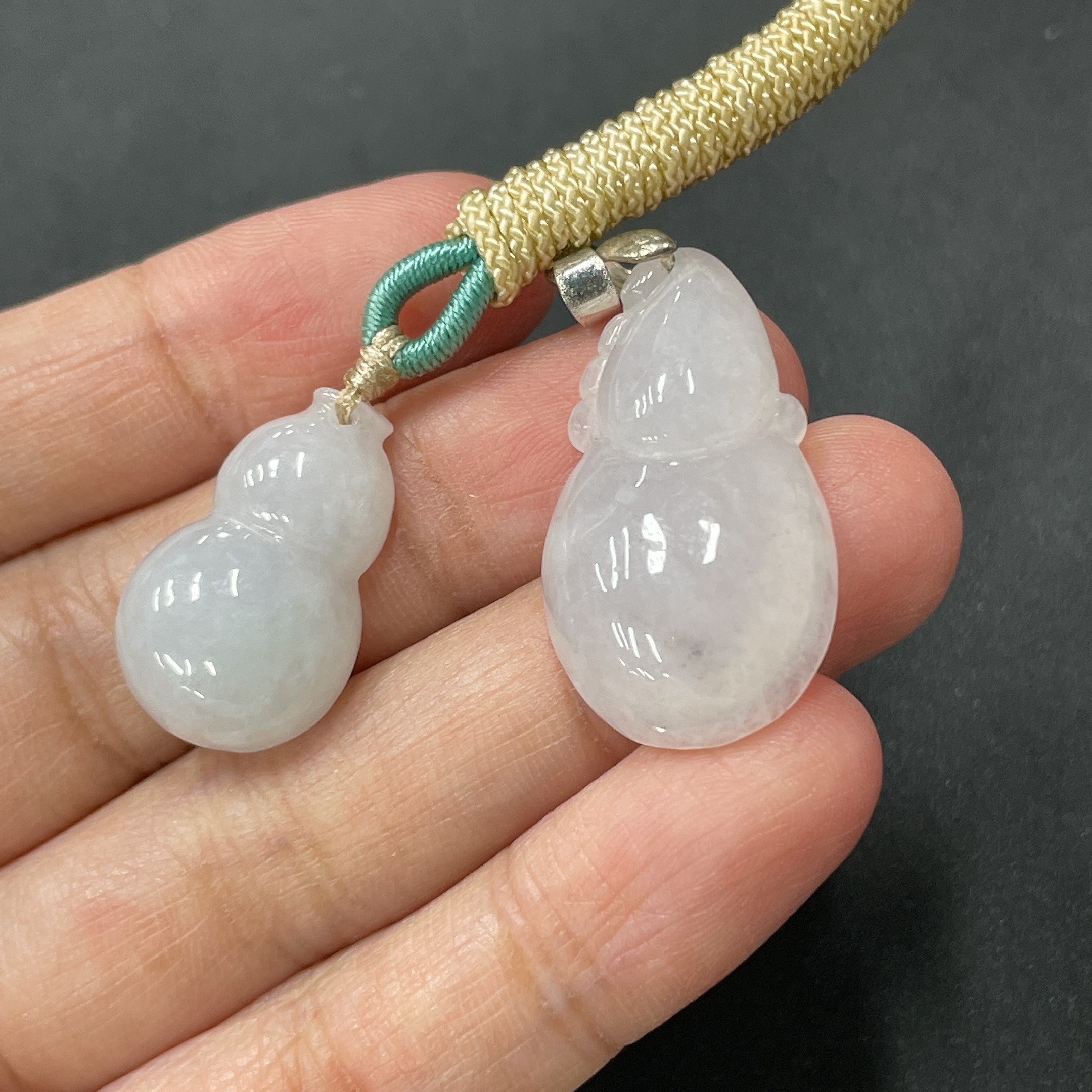 F10001174 Jadeite Pendant Sell as a Lot (Non-Gold Inlaid)