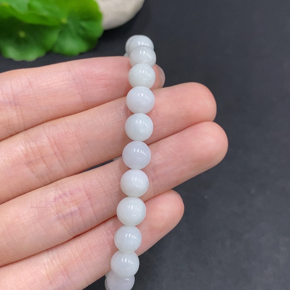 F35078371 Jadeite bracelet, total weight about 17.1g, size about 7.1mm