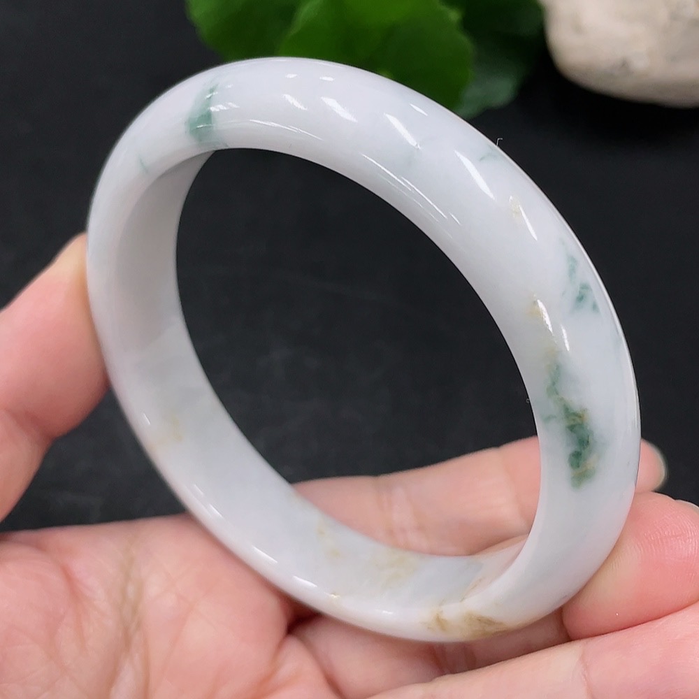 F29396714 Jadeite Regular Bangle 60.5 Loop Size Total Weight Approximately 56.3g
