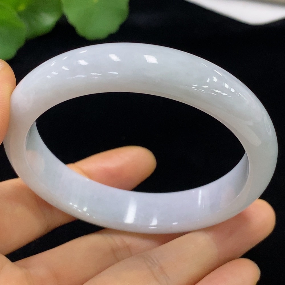 F34948239 Jadeite Round Bracelet Size 57.5 Total Weight Approx. 52.66g