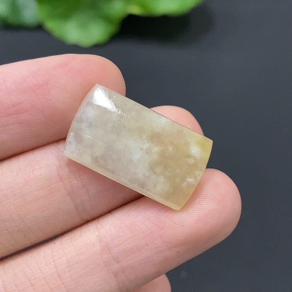 F10467004 Jadeite Plain Pendant Inlay