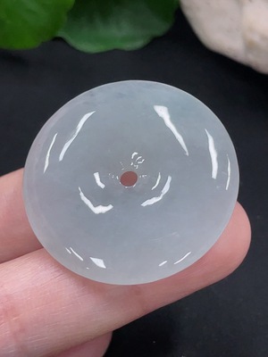 F31593097 Jadeite Safety Buckle Pendant Total Weight Approximately 10.9g