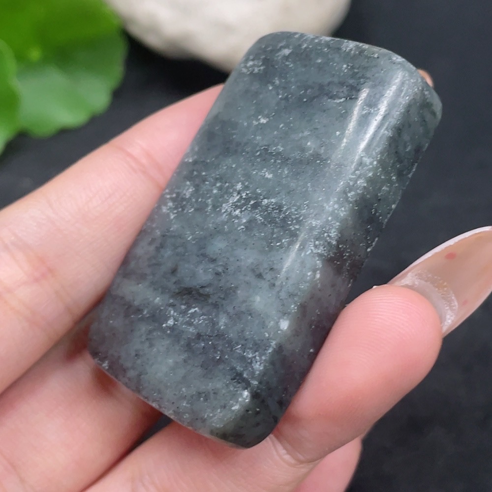 H32705689 Hetian Jade Pendant Plain Pendant Total Weight About 45.2g