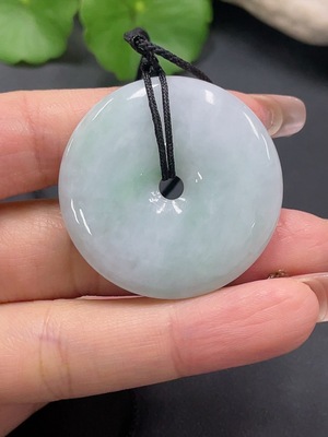 F20261126 Jadeite Peace Pendant Total Weight 18.697g