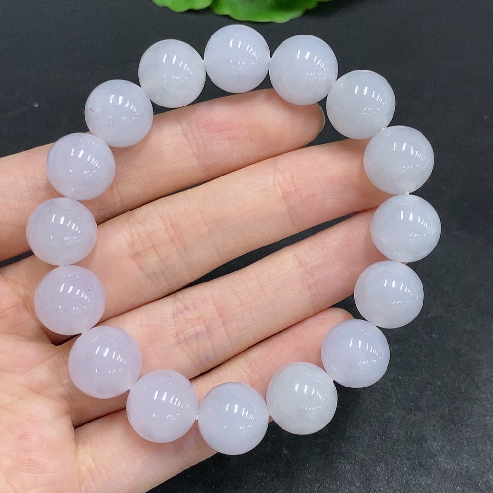 F30488807 Jadeite Beaded Necklace Approx. 12.2mm Total Weight Approx. 51.9g