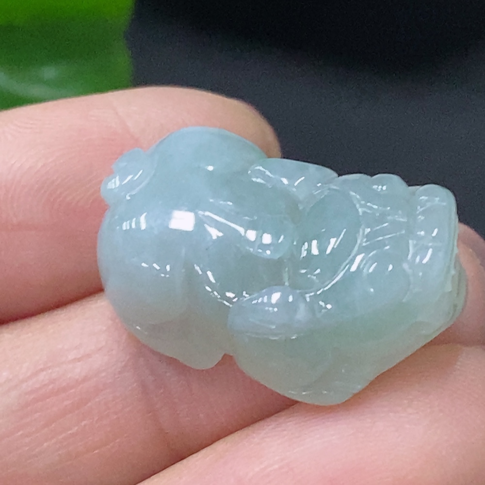 F35116285 Jadeite Pendant Pixiu Total Weight Approx. 6.54g