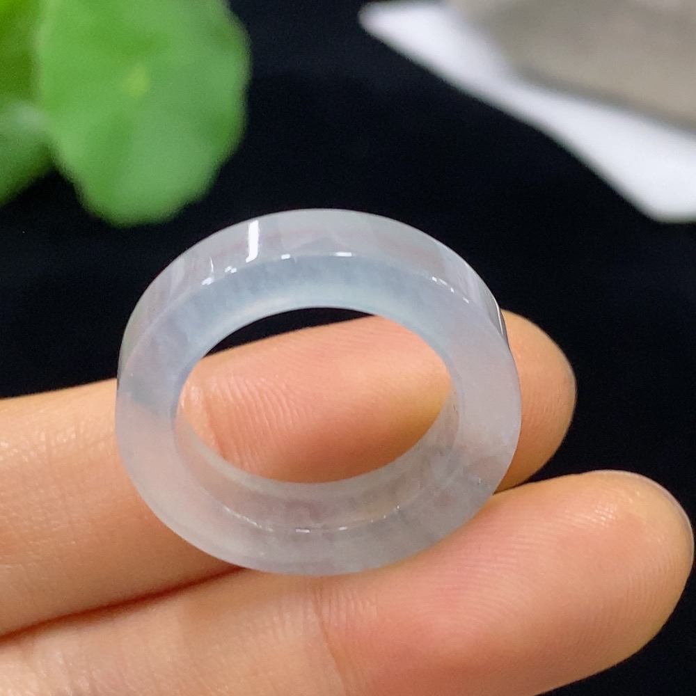 F34025860 Jadeite Ring Size 15 Total Weight Approx. 4.49g