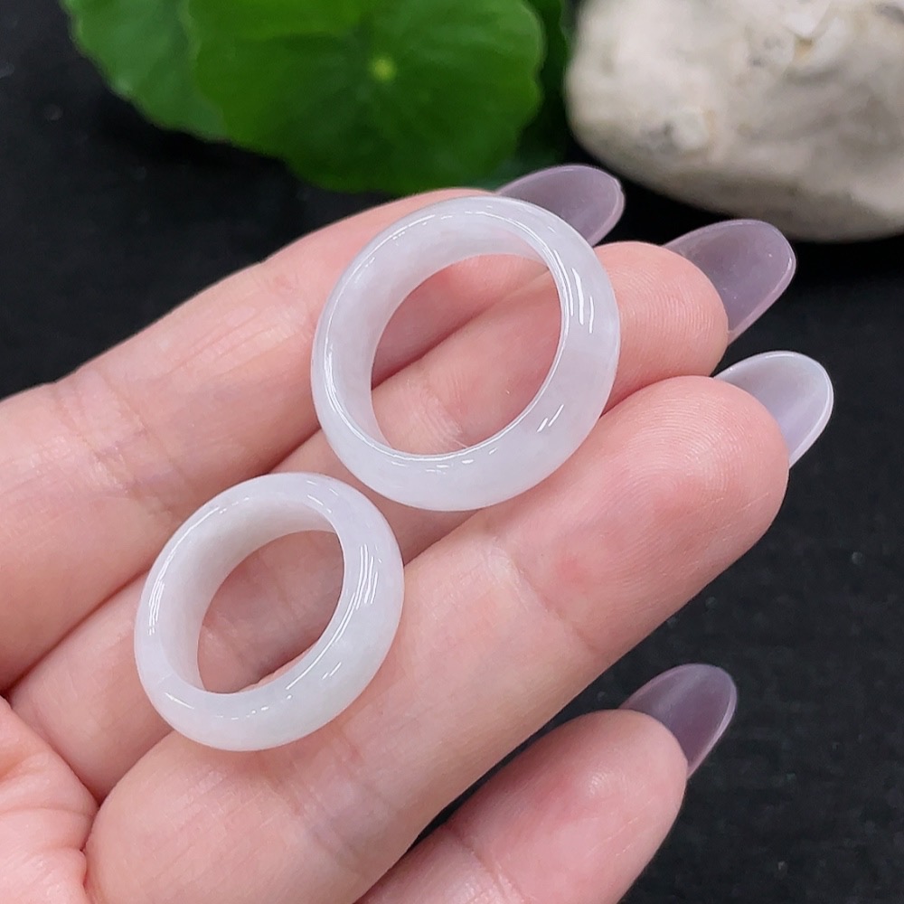 F34965301 Jadeite Ring Set Sell as a Lot