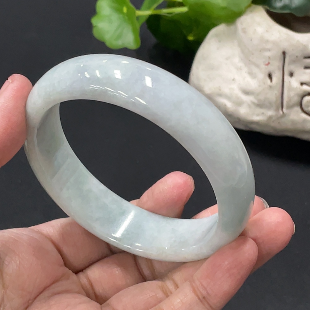 F34019663 Jadeite Round Bracelet Total Weight Approx. 72.6g Size 60