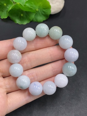 F35124100 Jadeite Bracelet Total Weight Approx. 51.5g Size 13.3mm