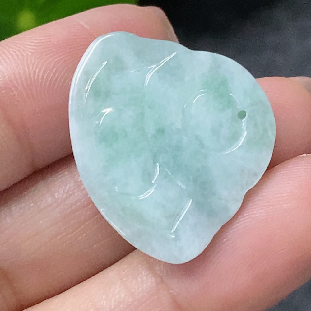 F34998312 Jadeite Pendant Buddha, total weight approximately 3.73g