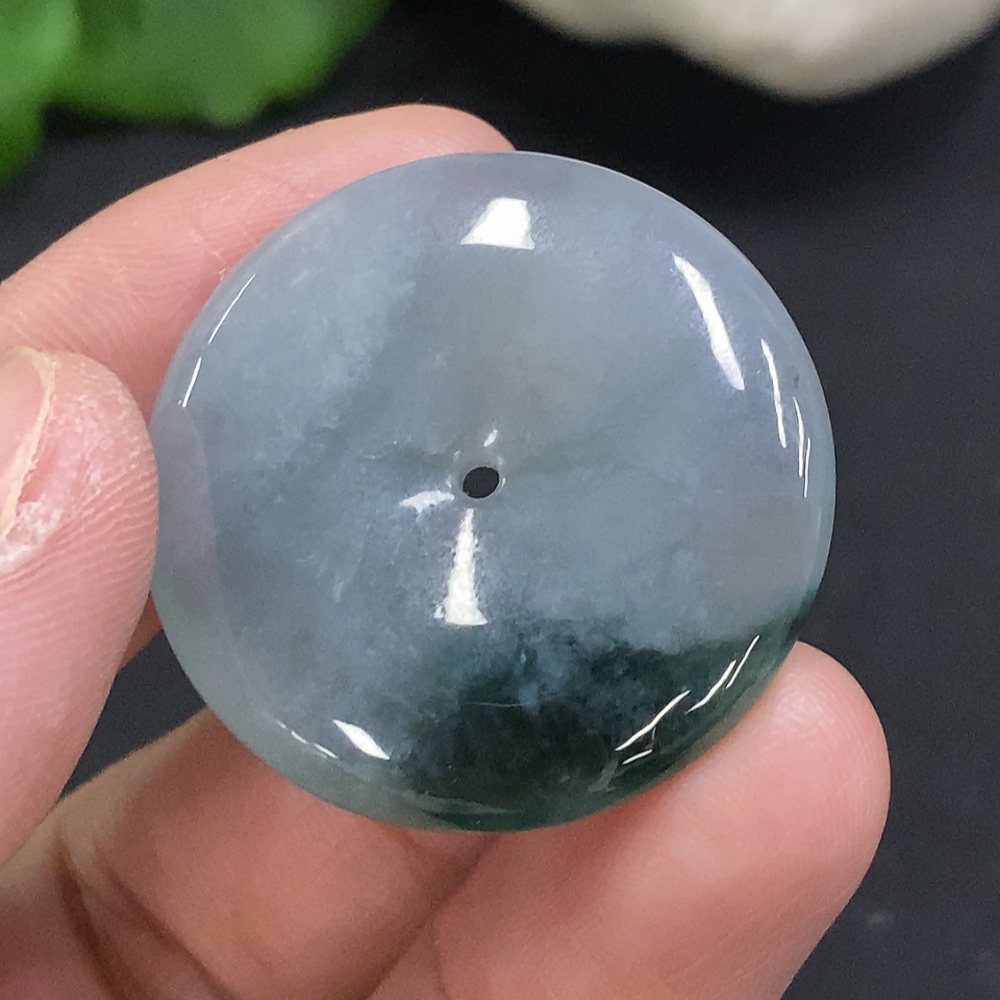 F35125895 Jadeite Safety Pendant Total Weight Approx. 9.5g