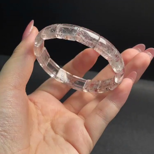 C28276641 Crystal Bracelet 10mm Approx. Total Weight About 22.49g