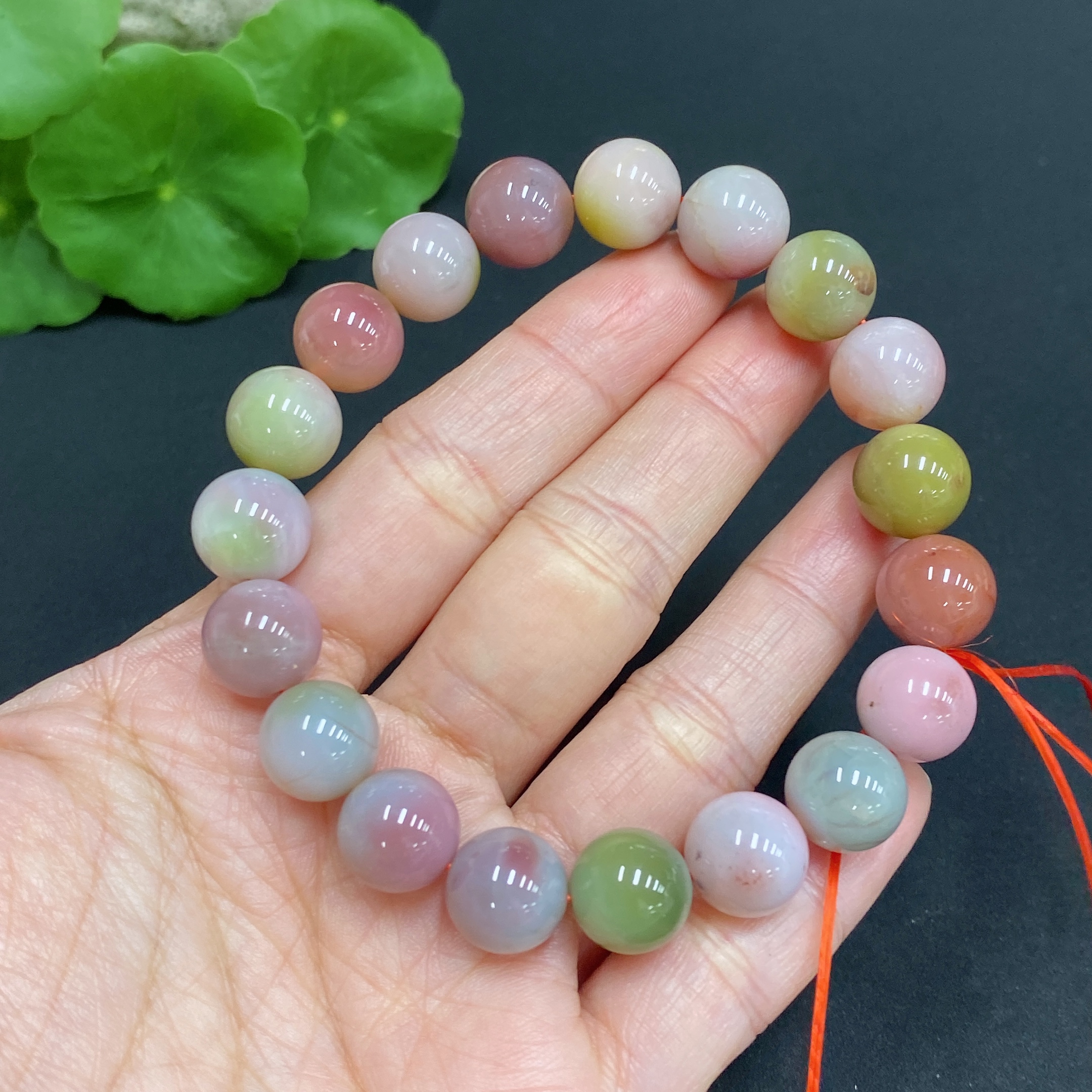 H32758803 Yanyuan Agate Bracelet   approx.10.6mm   total weight approx.31.6g