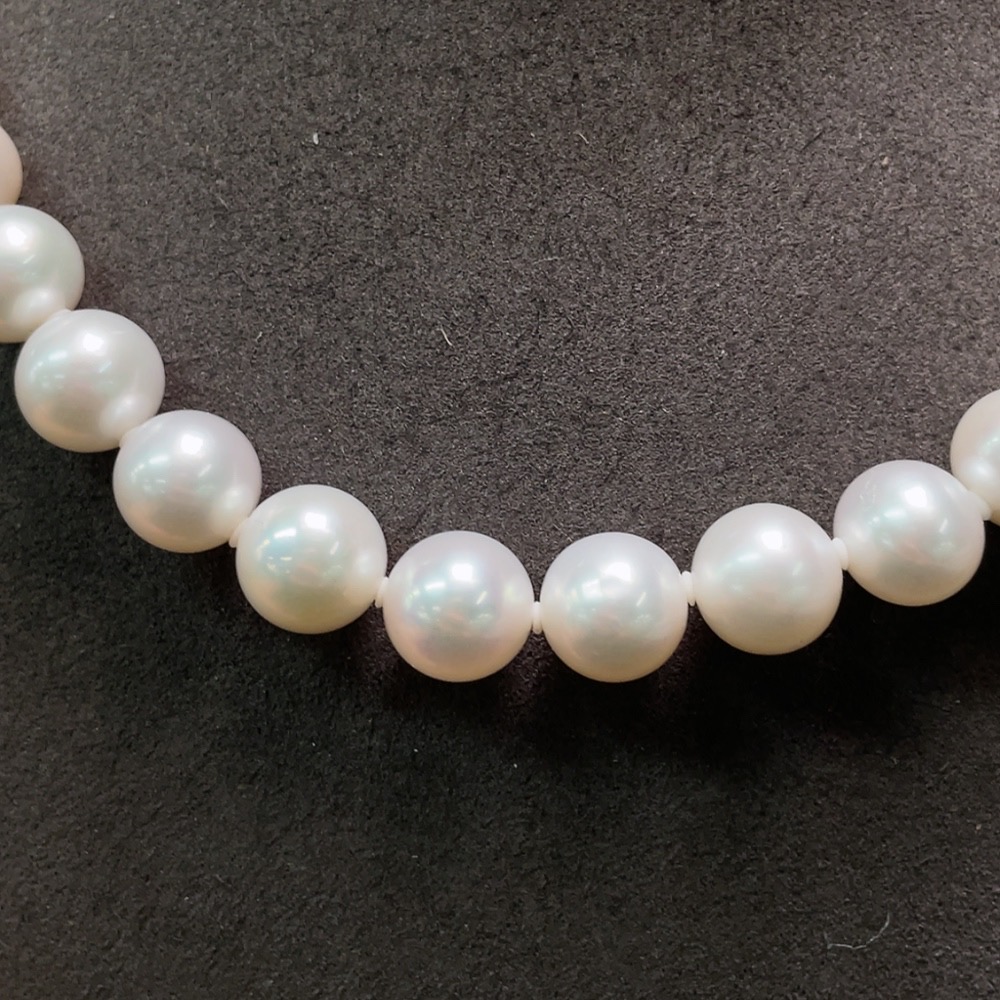 C29343396 Pearl Beaded Necklace Total Weight Approx. 57.01g Size 9.4mm Red Parts Non-Gold Others Gold Content 58%
