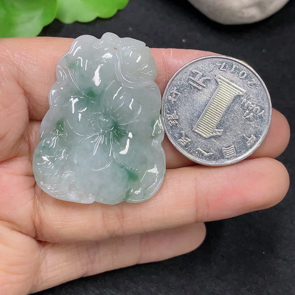 F31611817 Jadeite Pendant Total Weight Approx. 10.48g