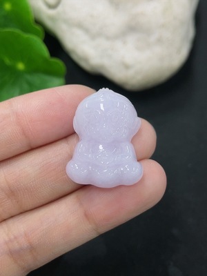 F46568175 翡翠挂件生肖猴 货品总约重5g