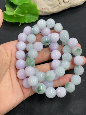 F46616249 翡翠手串  一手走