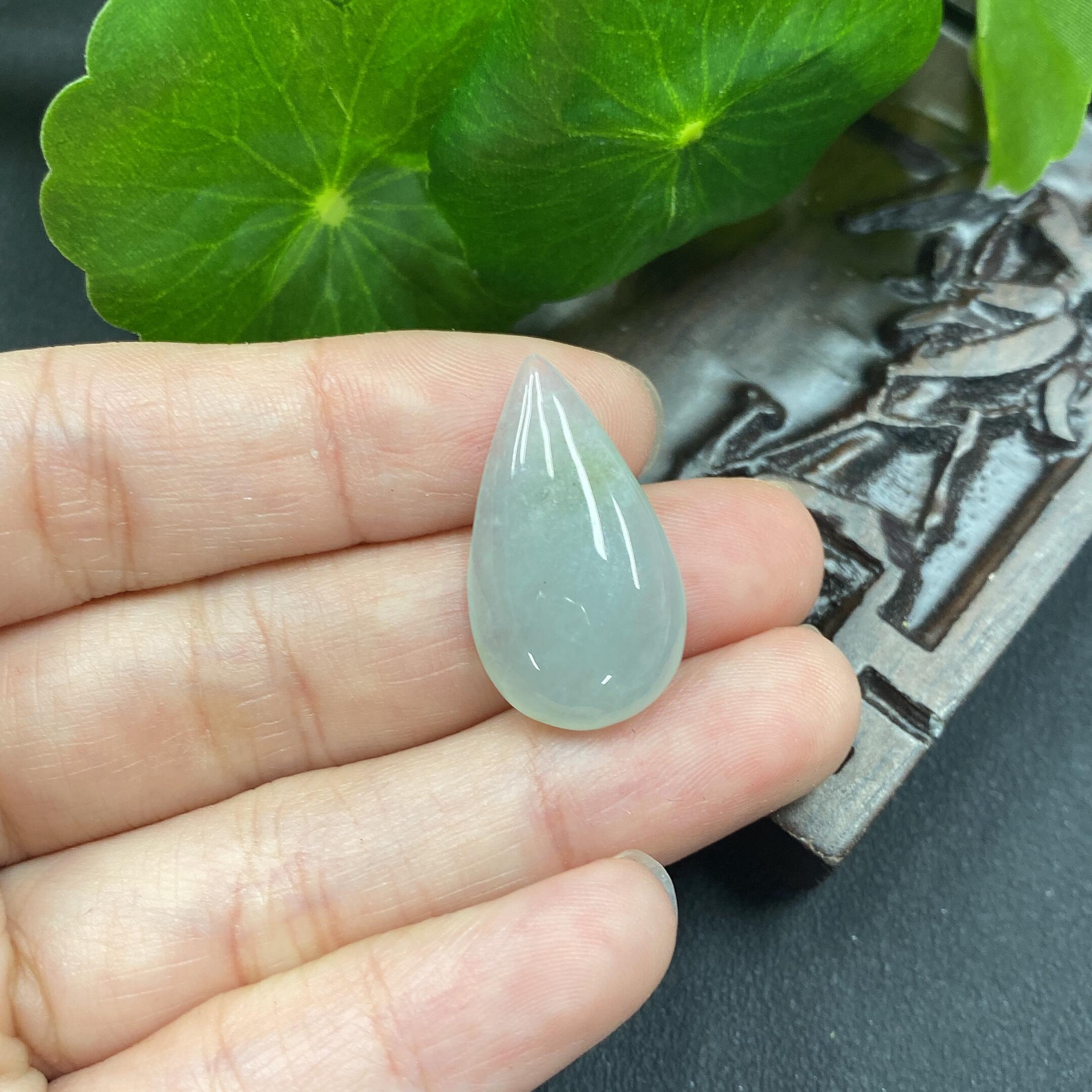 F0958692 Jadeite Pendant Lot of 3 Pieces Some with Veins and Cracks