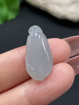 F27096441 Jadeite Fu Gua Pendant Total Weight Approx. 3.19g