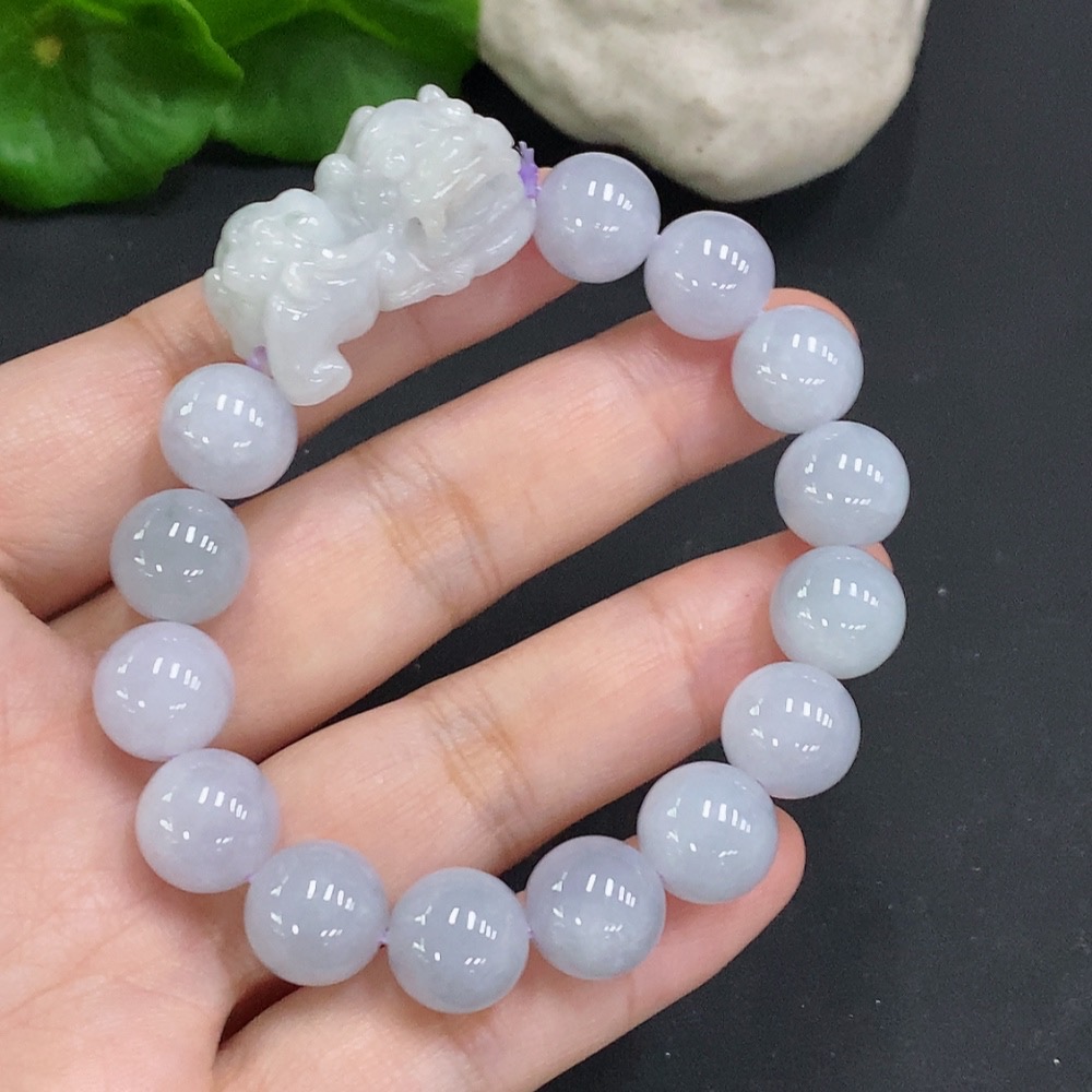 F35107452 Jadeite Pi Xiu Bracelet, Total Weight Approx. 48.6g, Size About 11.3mm