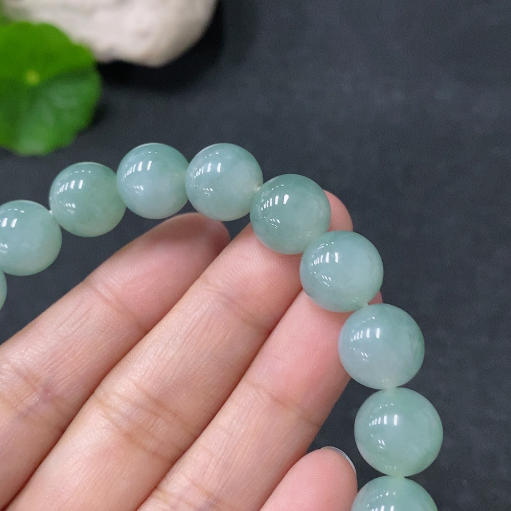 F33887709 Jadeite Bracelet Approx. 10.9mm Total Weight About 41.8g