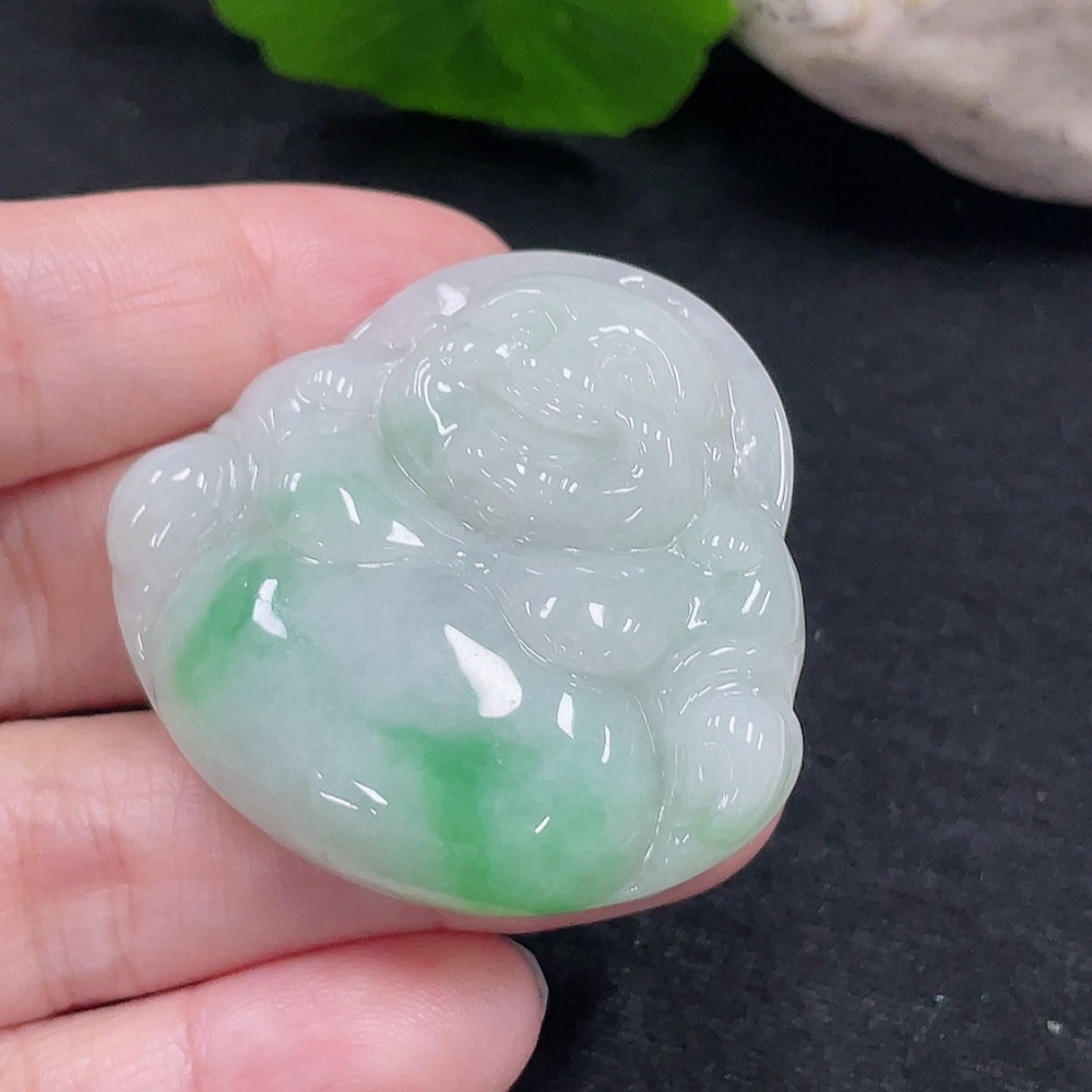 F33827318 JadeiteBuddha Pendant
