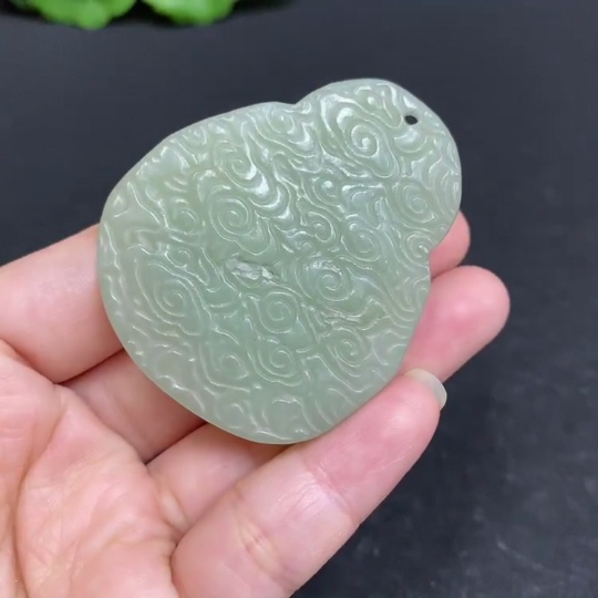 H33878961 Hetian Jade Pendant Buddha Total Weight About 35.7g
