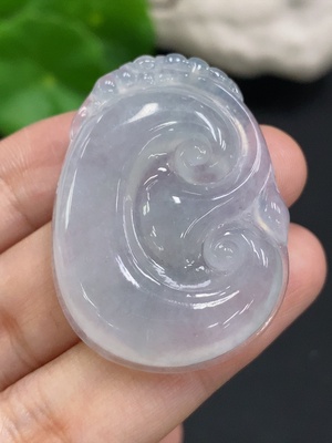 F31647970 Jadeite Ruyi Pendant, Total Weight Approx. 12.8g