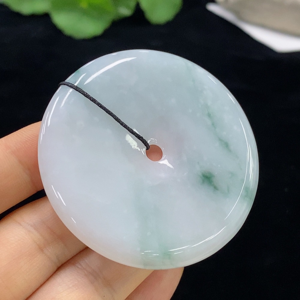 F31651001 JadeiteSafety Buckle Pendant