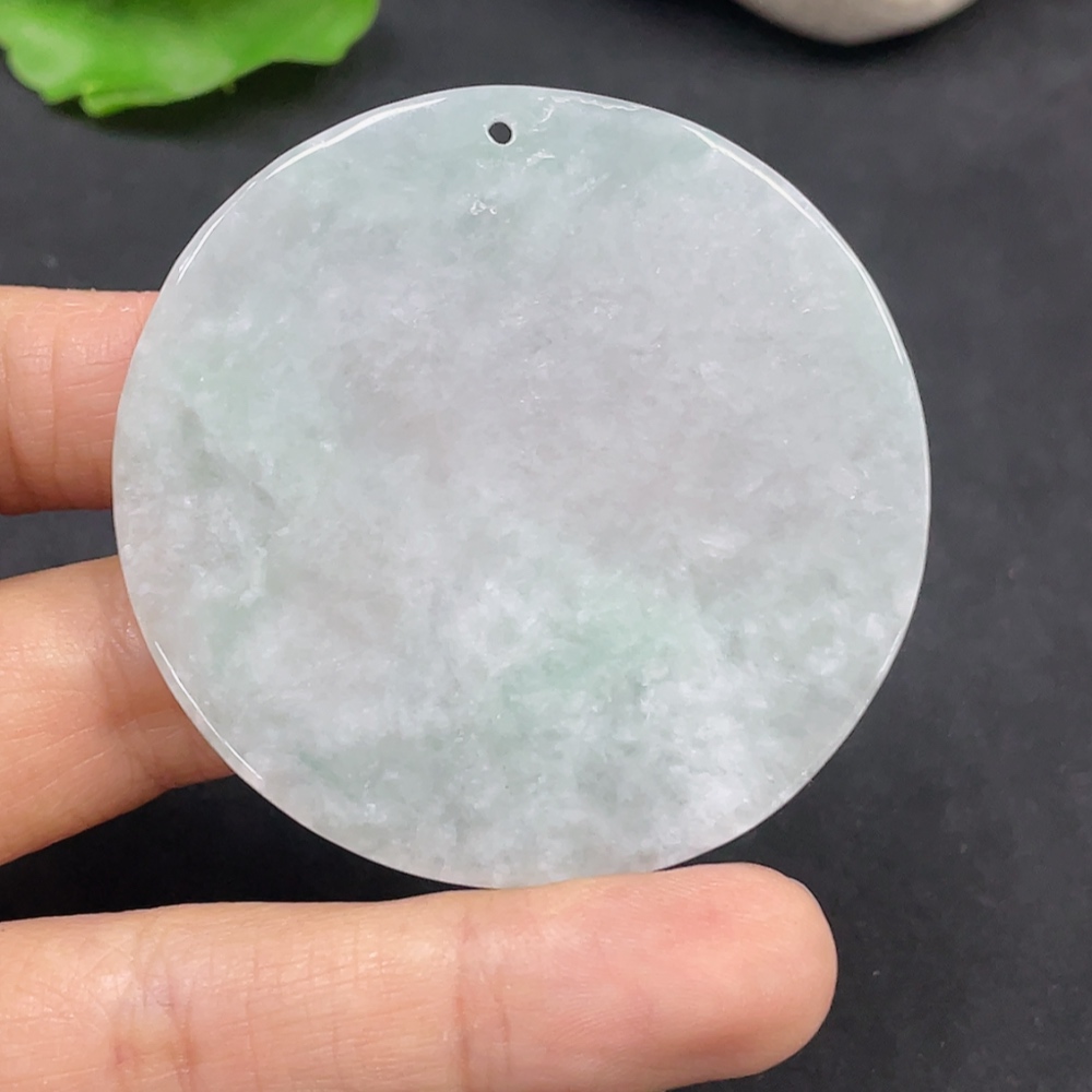 F30499774 Jadeite Pendant, Blossom of Wealth and Honor, Total Weight Approx. 28.87g