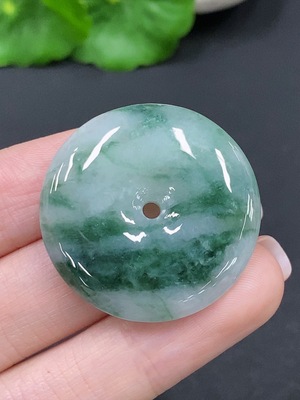 F26016576 Jadeite Safety Buckle Total Weight About 12.2g