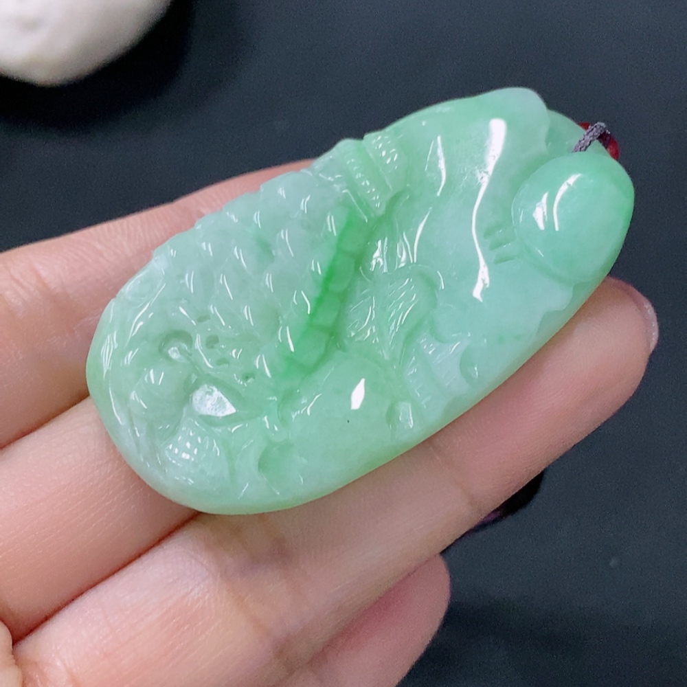F27176765 JadeiteLandscape Pendant