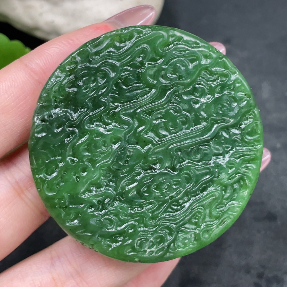 H33845969 Hetian Jade Pendant - Buddha, Total Weight Approx. 50.5g