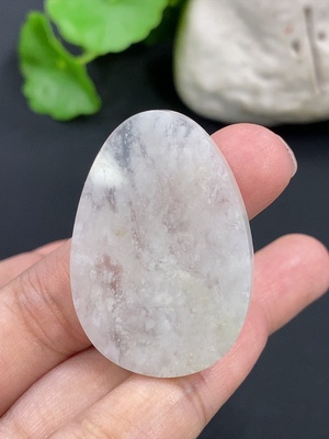 F41927469 翡翠无事牌挂件 货品总重约10.2g
