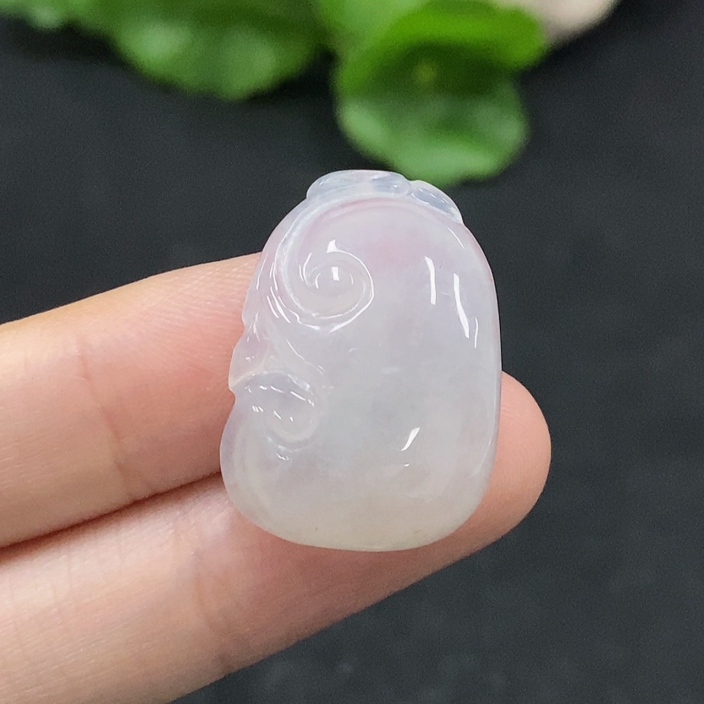 F34029770 Jadeite Ruyi Pendant Total weight approx.4.49g