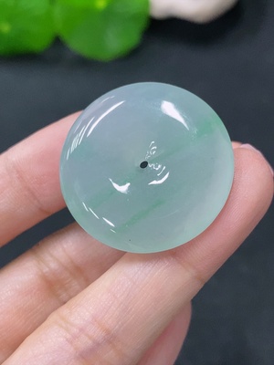 F29321213 Jadeite Pendant Peace Knot Total Weight Approx. 8.12g