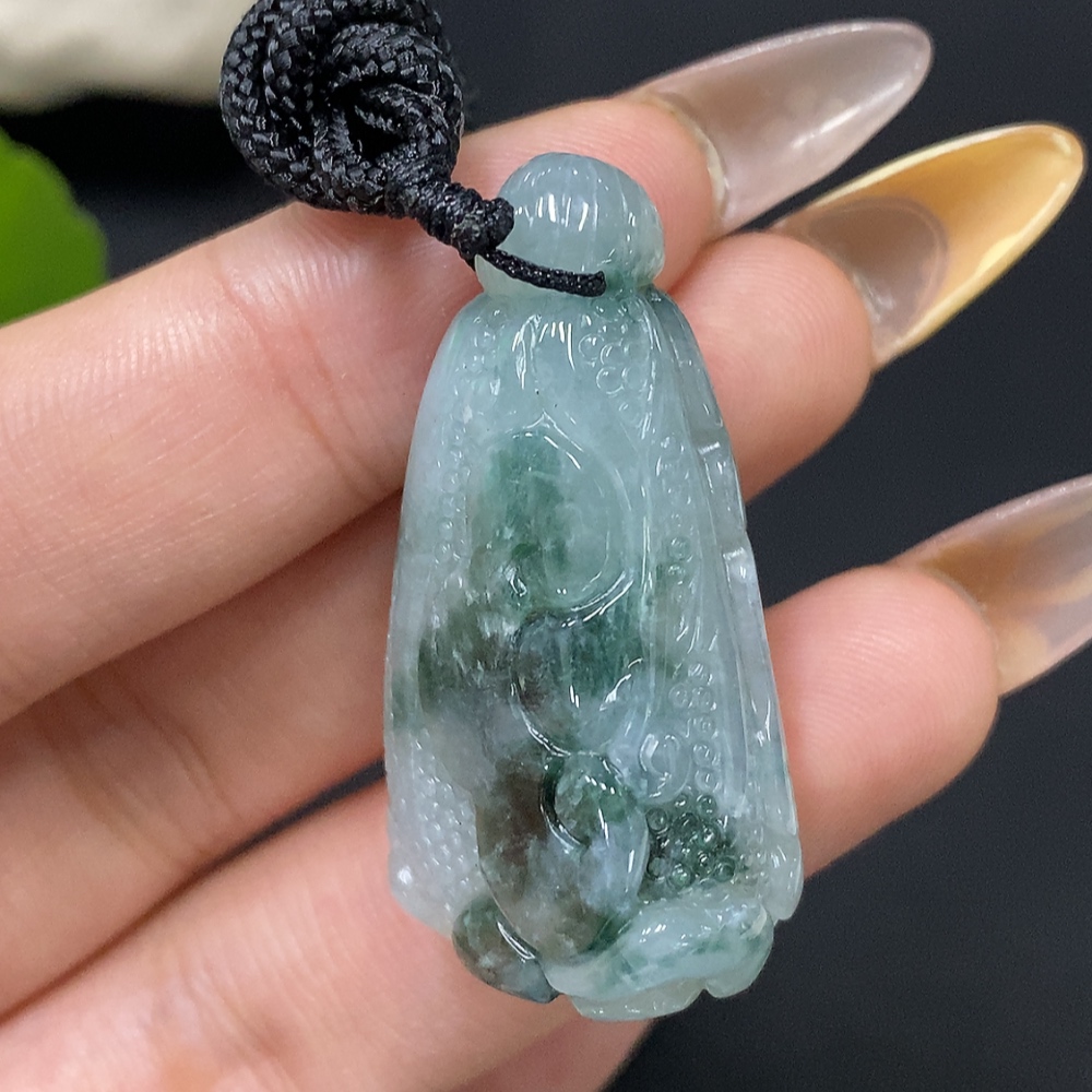 F29433311 Jadeite Pendant Total Weight Approx. 21.82g