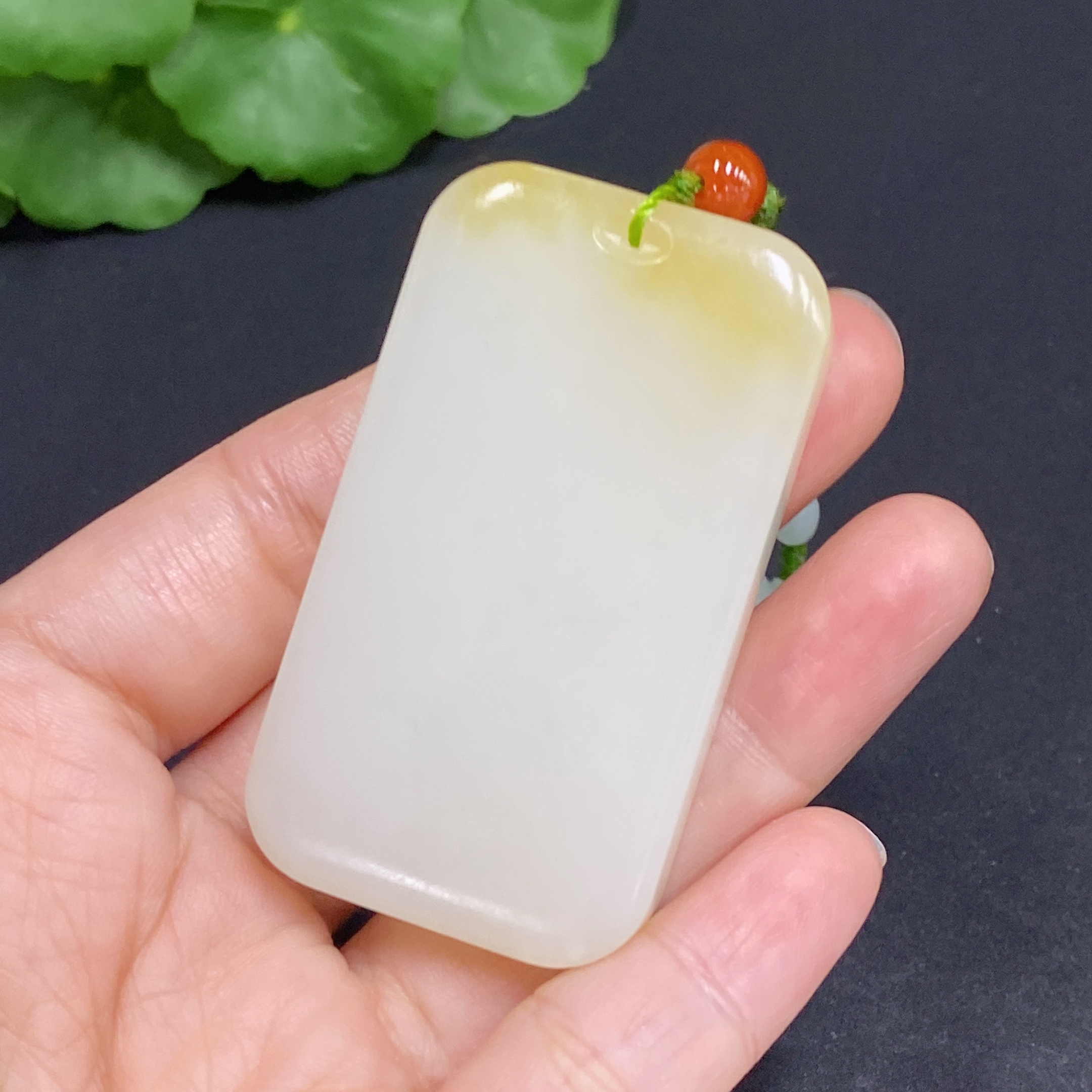 H33939921 Hetian Jade Pendant Plain Pendant